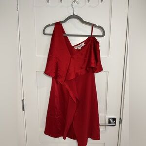 Red dress